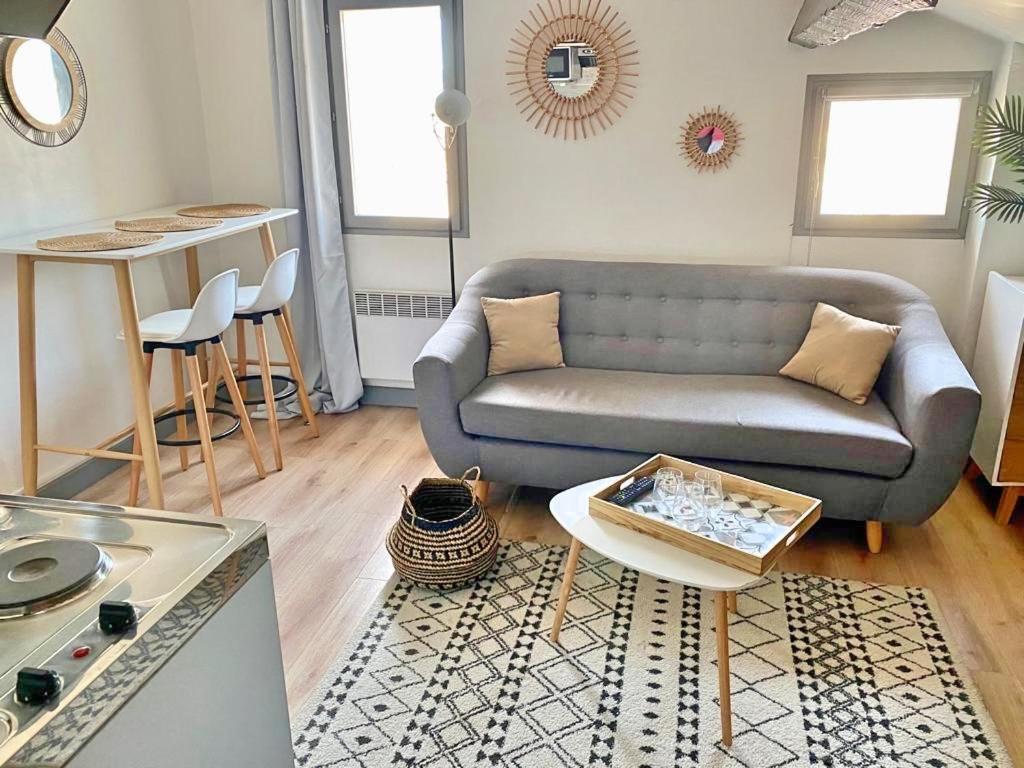 Studio cosy à deux minutes du port La Seyne-sur-Mer Exterior foto